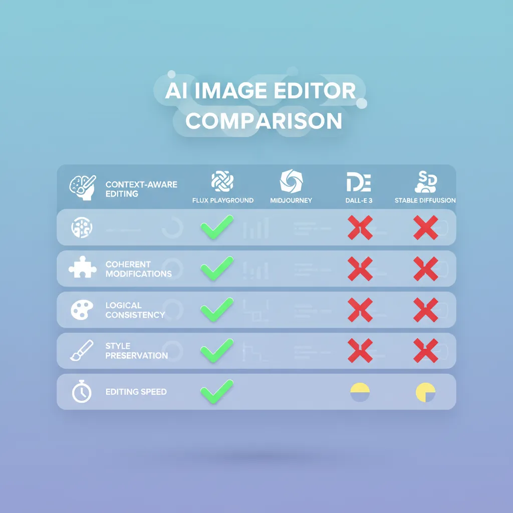 How Does Flux Playground Compare to Other AI Image Editors?